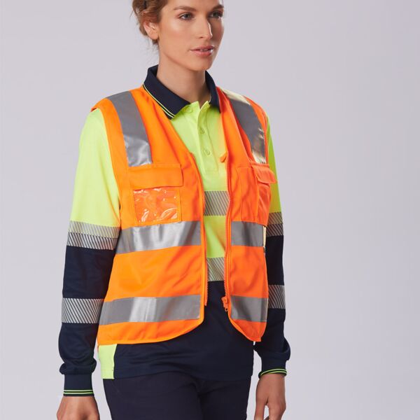 Hi-Vis Safety Vest with ID Pocket and 3M Tapes Thumbnail