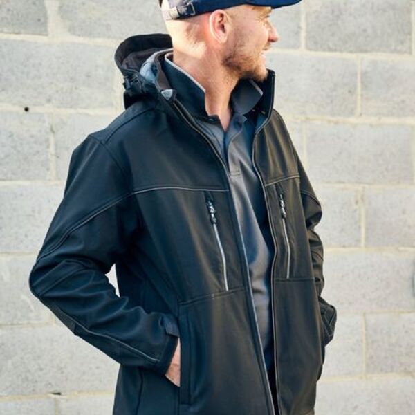 Flx & Move™ Hooded Soft Shell Jacket Thumbnail