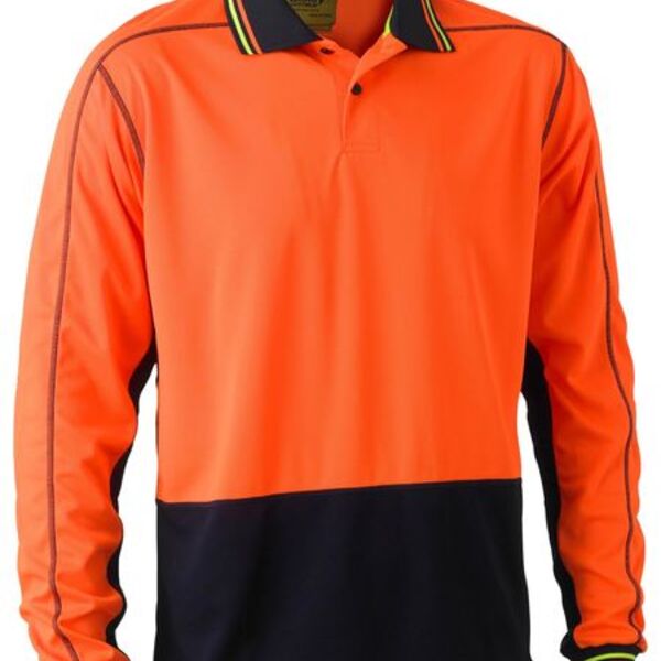 Hi Vis Polyester Mesh Polo Thumbnail