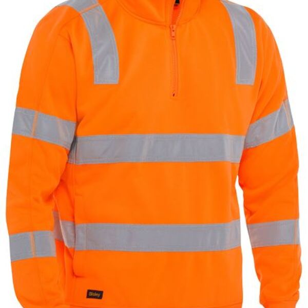 Taped hi Vis 1/4 Zip Pullover Thumbnail