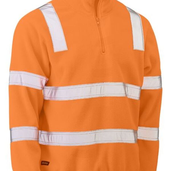 Taped Hi Vis Rail Polar Fleece Jumper Thumbnail