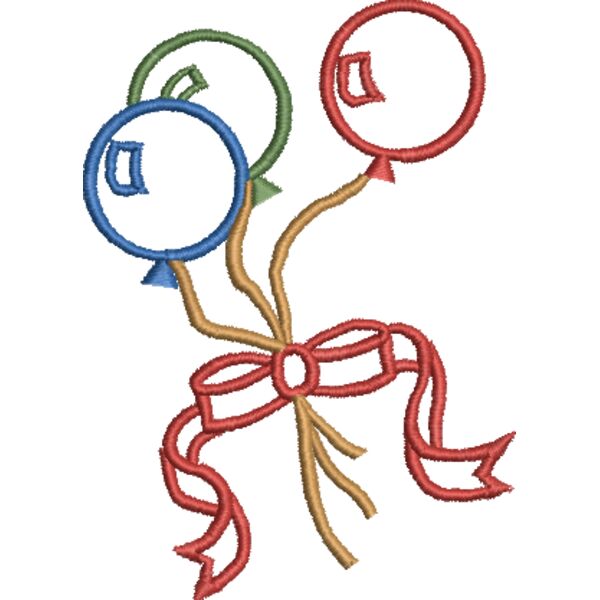 Balloons (outline) Thumbnail