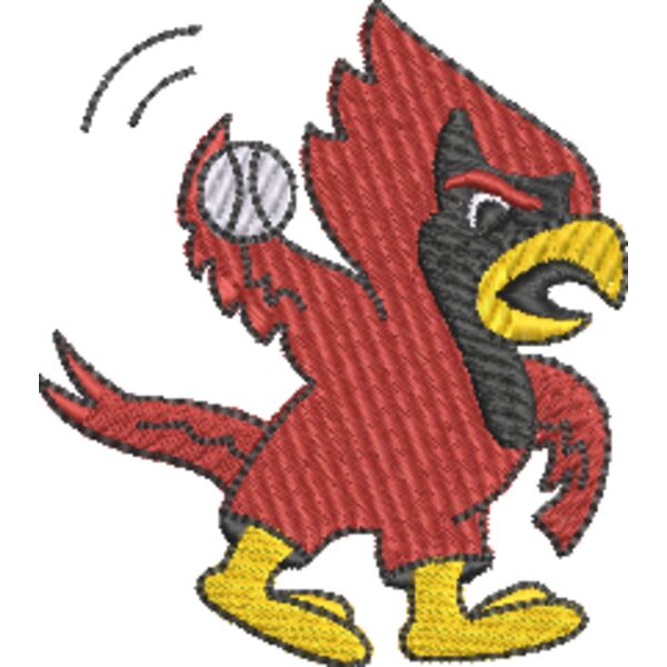 Cardinal Bird Mascot Thumbnail