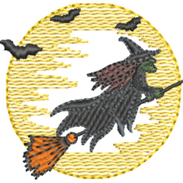 Witch 66x64mm Thumbnail
