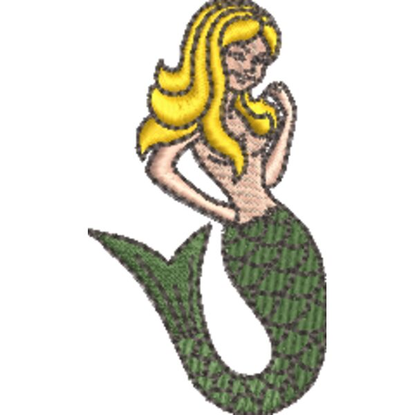 Mermaid 37x64mm Thumbnail