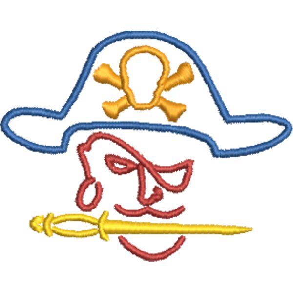 Pirate 76x60mm Thumbnail