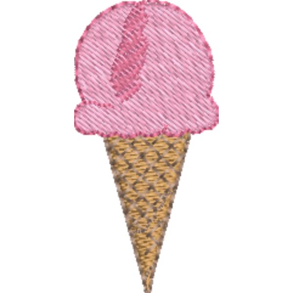 Ice Cream Cone 32x64mm Thumbnail