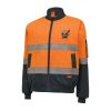 Hi-Visibility 2Tone Bomber Jacket With Hoop Tape Thumbnail