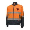 Hi-Visibility 2Tone Bomber Jacket With Hoop Tape Thumbnail