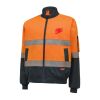 Hi-Visibility 2Tone Bomber Jacket With Hoop Tape Thumbnail