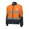 Hi-Visibility 2Tone Bomber Jacket With Hoop Tape Thumbnail