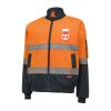 Hi-Visibility 2Tone Bomber Jacket With Hoop Tape Thumbnail