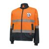 Hi-Visibility 2Tone Bomber Jacket With Hoop Tape Thumbnail