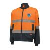 Hi-Visibility 2Tone Bomber Jacket With Hoop Tape Thumbnail