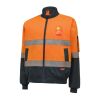 Hi-Visibility 2Tone Bomber Jacket With Hoop Tape Thumbnail