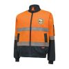 Hi-Visibility 2Tone Bomber Jacket With Hoop Tape Thumbnail