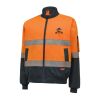 Hi-Visibility 2Tone Bomber Jacket With Hoop Tape Thumbnail
