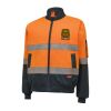 Hi-Visibility 2Tone Bomber Jacket With Hoop Tape Thumbnail
