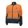 Hi-Visibility 2Tone Bomber Jacket With Hoop Tape Thumbnail
