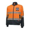 Hi-Visibility 2Tone Bomber Jacket With Hoop Tape Thumbnail